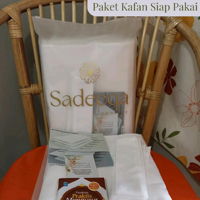 Kain Kafan Laki-Laki Atau Perempuan Kain Kafan Instan Shadeeqa Project Kain Kafan Instan Siap