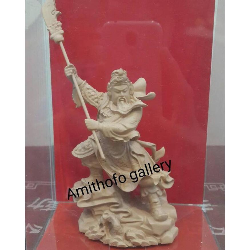 HOT SALE PATUNG DEWA KWAN KONG 4INCH FIBER TERMURAH