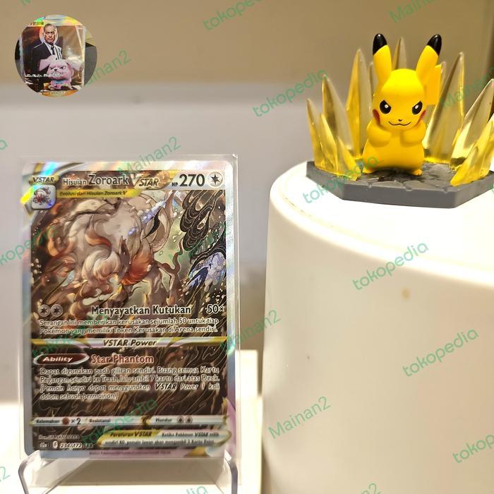 Hisuaian Zoroark vstar sar s12a pokemon vstar semesta tcg indo