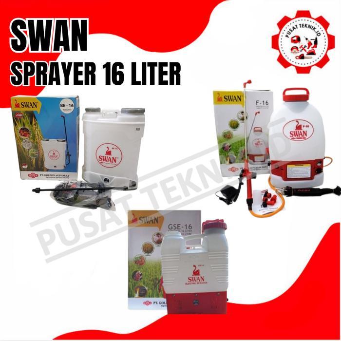 Sprayer Electric SWAN Ori F 16 Alat Semprot Hama Elektrik Swan F16