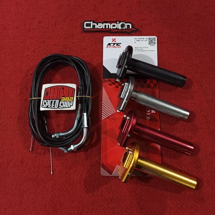 Gas Spontan KTC Kytaco CNC AT-02 All New NMAX 2020 All New Aerox 155