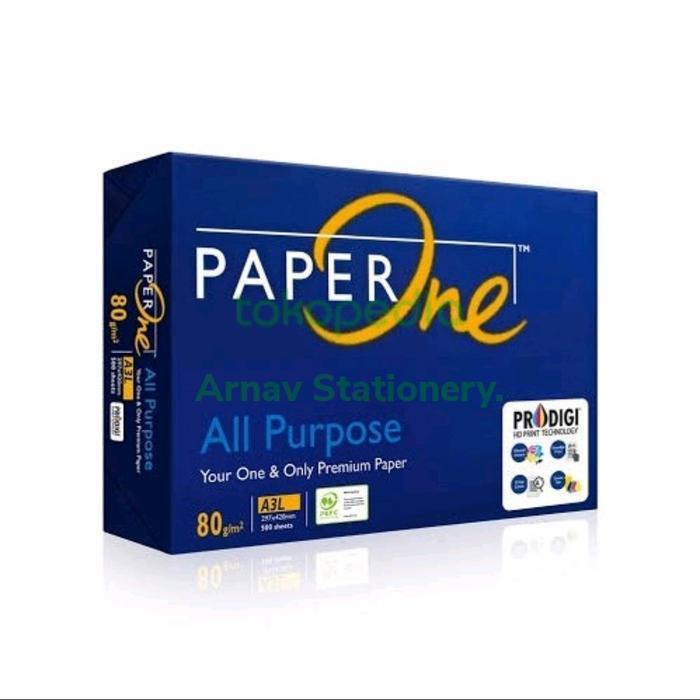 kertas a3 80 gram paper one