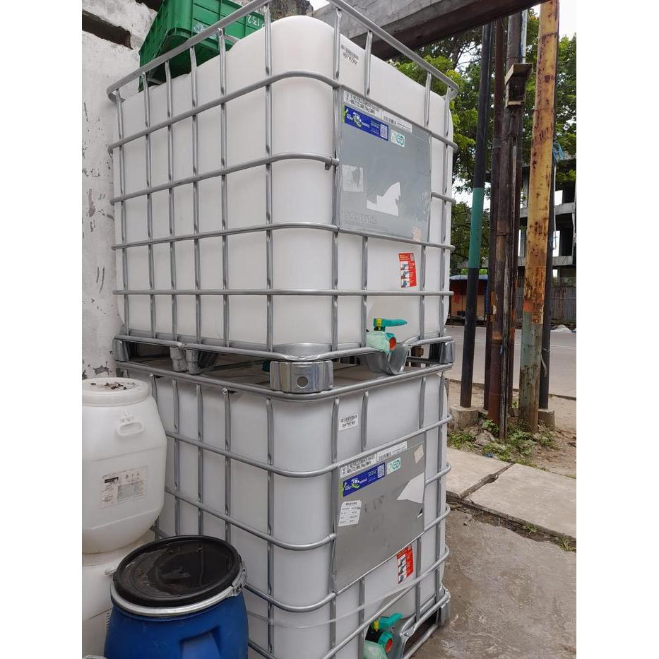 IBC tank / tandon air / toren air / kempu , kapasitas 1000 liter
