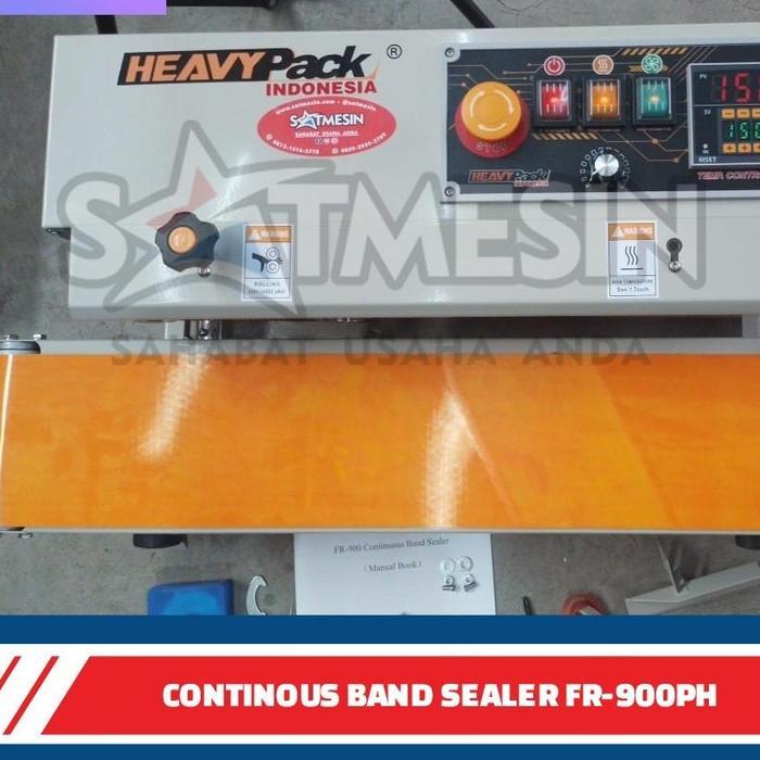 Continuous Band Sealer Mesin Segel Plastik FR-900PH FR900PH