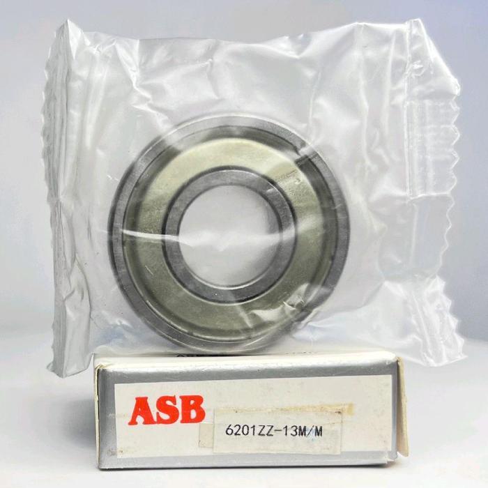 BALL BEARING 6201ZZ-13m/m ASB ASLI LAHER BANTALAN 6201ZZ-13m/m TUTUP BESI 1pcs Kab Bandung