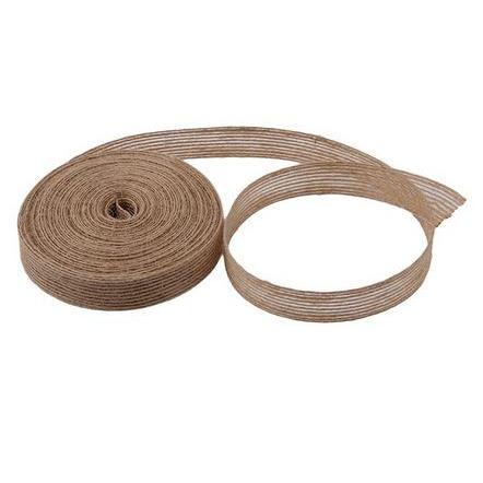 Burlap Jute Hessian Ribbon - Pita Burlap Jute (1Meter) Terbaik