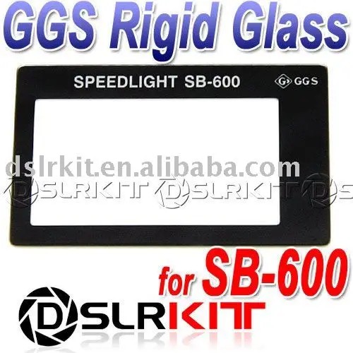 GGS LCD Screen Protector glass for Nikon SB-600 SB600