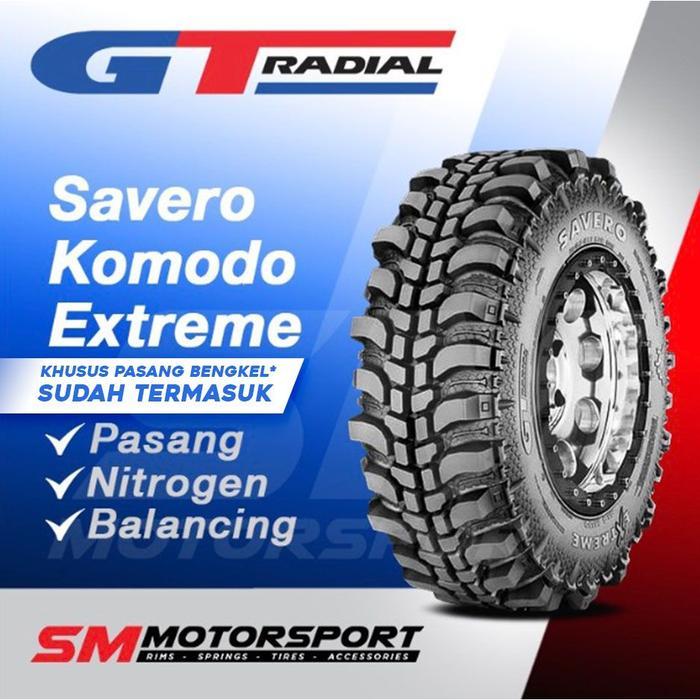 GT Radial Savero Komodo Extreme 35x10.5 R16 (280/85 R16) - PASANG BENGKEL