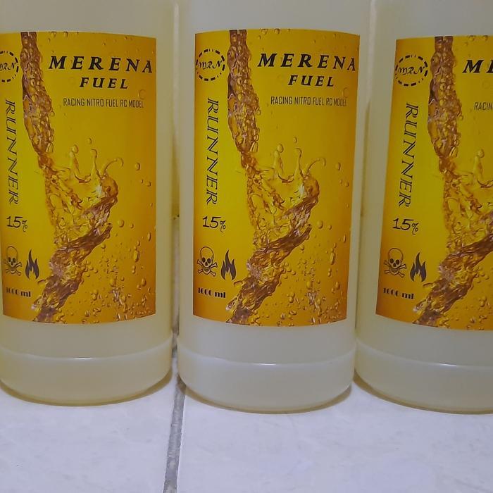 NITRO FUEL 15% BAHAN BAKAR RC NITRO 1Liter