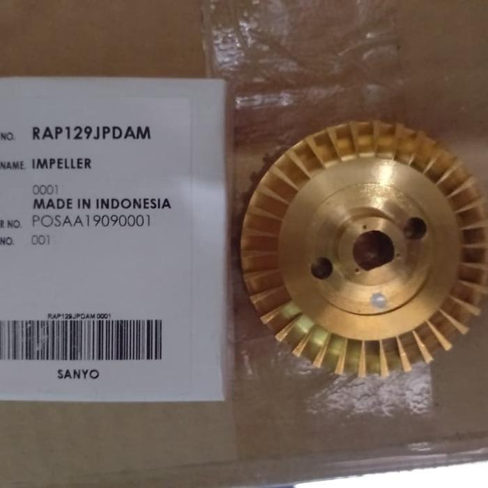 Spare part pompa air sanyo Impeller PWH-138 C