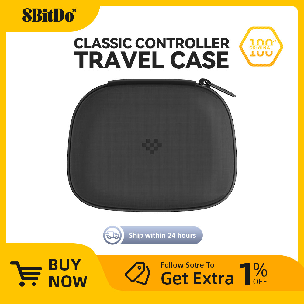 8BitDo Classic Controller Travel Case for Pro 2, Switch Pro Controller, PS5, PS4, Xbox One