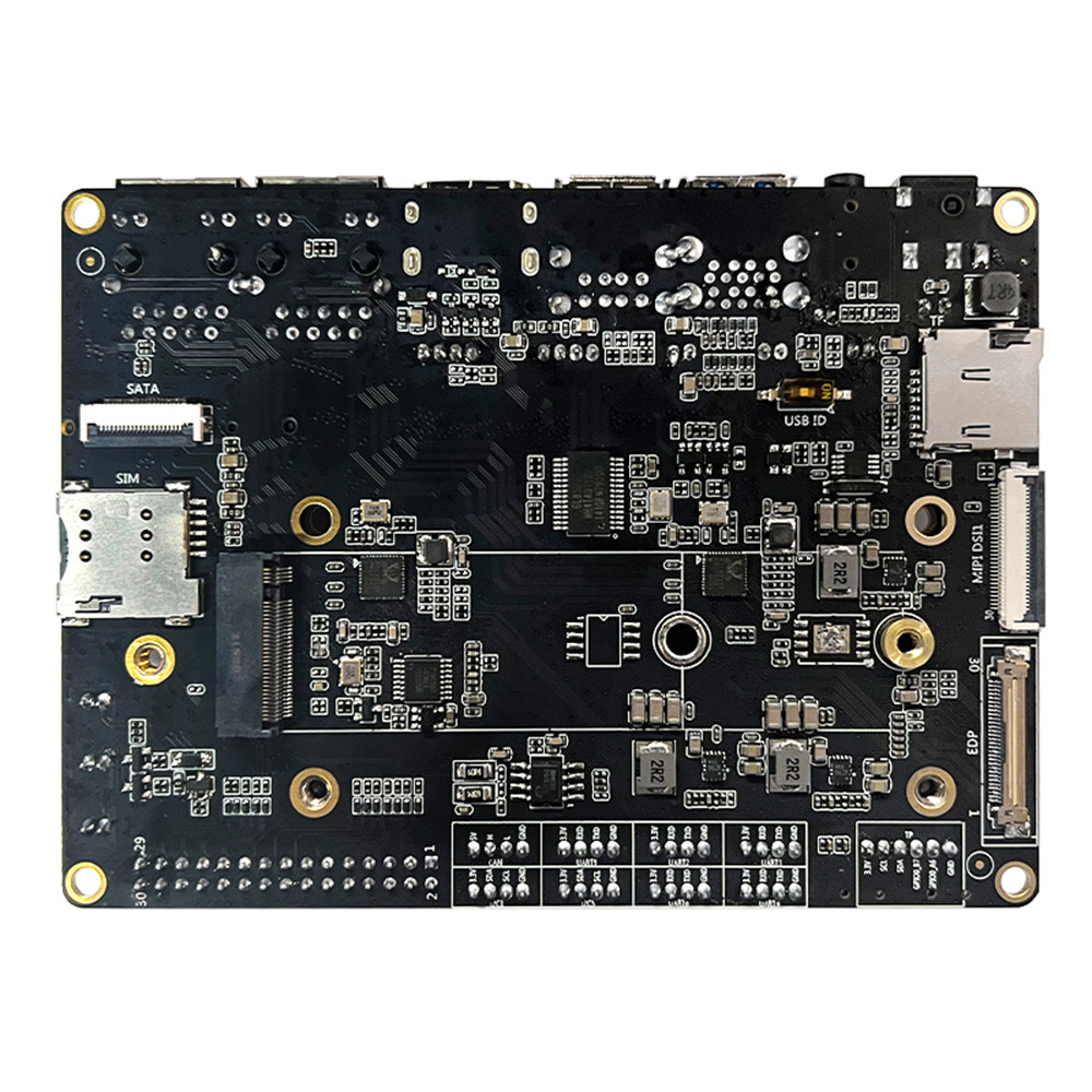 YY3568 RockChip RK3568 Development Board Dual Gigabit Ethernet Expandable SATA / SSD Supports
