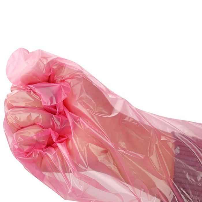 50Lembar Glove Ib 5 Jari Bravo Sarung Tangan Inseminasi Buatan (Ib) Plastik Tangan Glove Ib 90Cm