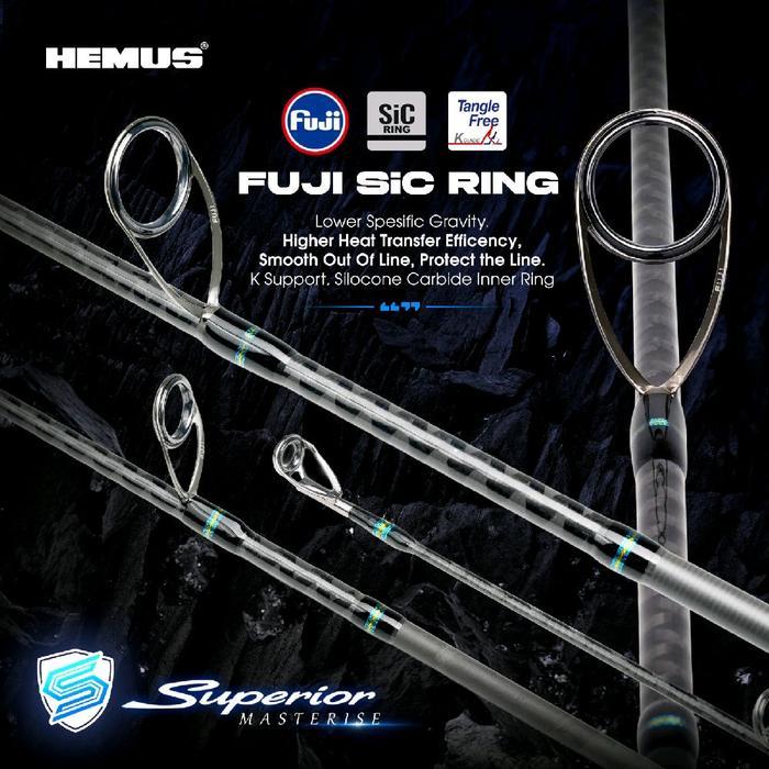 Hemus Superior Masterise Joran Pancing Galatama Fuji Sic K Series Ori