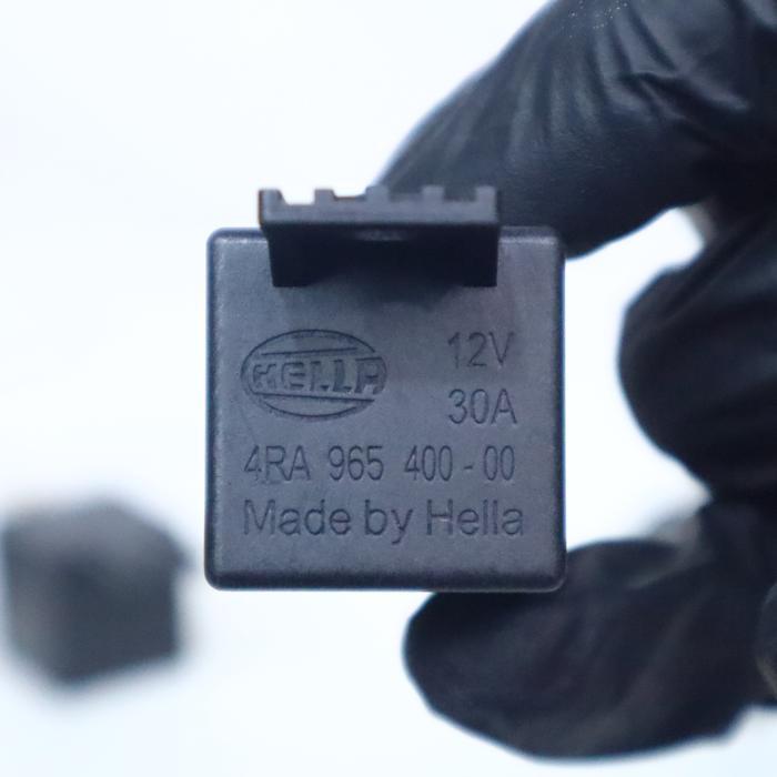 "New" RELAY HELLA KAKI 4 12V 30A - RELAY KLAKSON HELLA - RELAY LAMPU HELLA