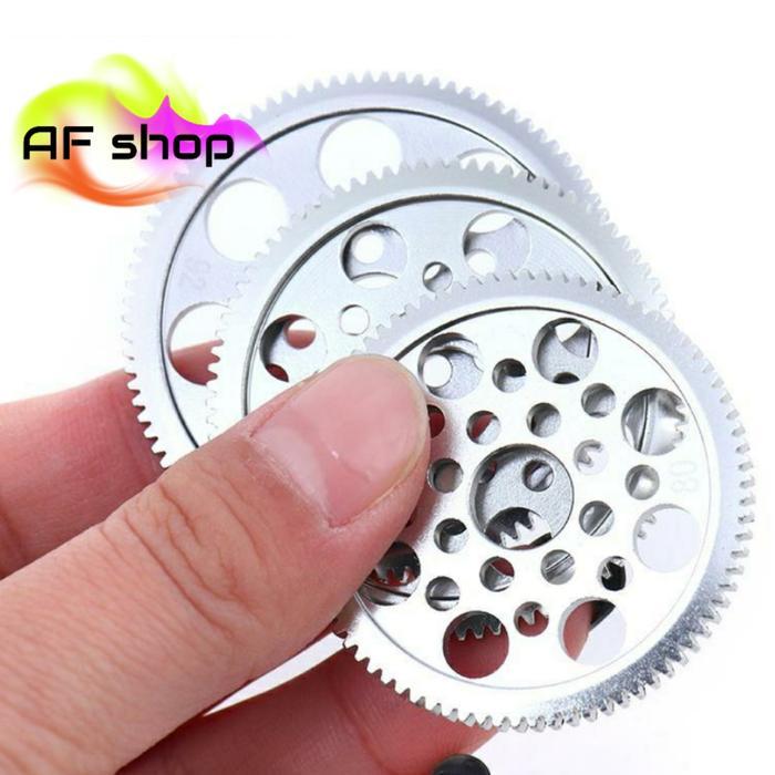 Aluminum alloy 48p Spur Gear 80T 85T 92T Sakura D3 Cs S Xi XIS 1:10 *