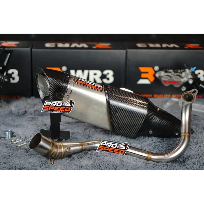 Knalpot Prospeed Viper Series ADV 150 Stainless Fullsystem
