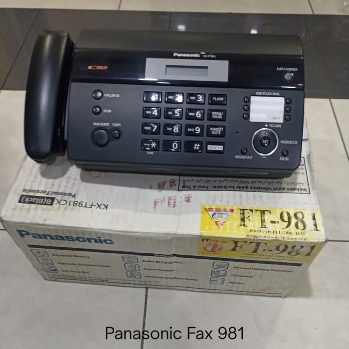 FAX KXFT 981 panasonic Thermal Paper baru