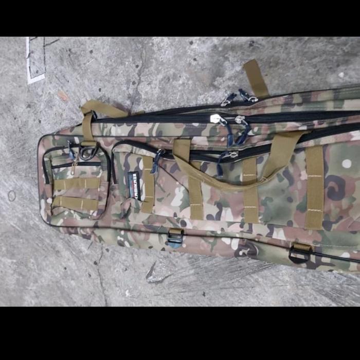 Tas Pancing Kamikaze Army 120 Cm Abri Loreng