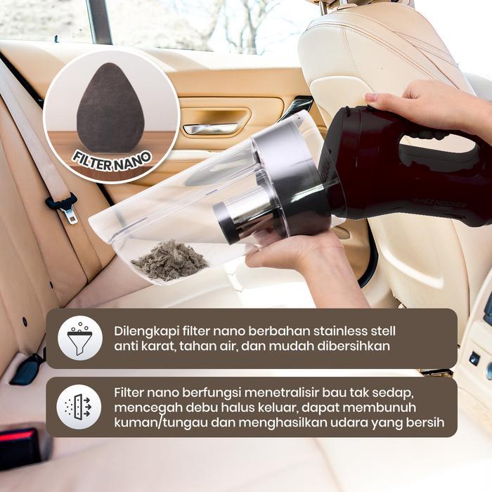 VACUUM VACUM CLEANER MOBIL PORTABLE JACO EZ HOOVER PENYEDOT DEBU MOBIL
