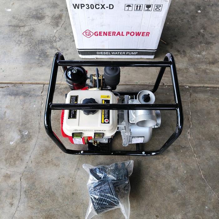 General Power WP30CX-D BBM Solar Diesel 3" in inch dim Mesin Alkon Pompa Sedot Air Sawah