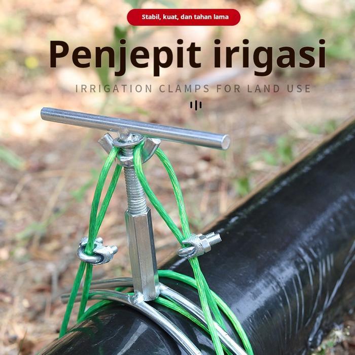 INI SUNGGUH HEBAT PENJEPIT IRIGASI PERTANIAN BARU, BUNDEL AIR IRIGASI TETES, SELANG AIR, KLIP TALI
