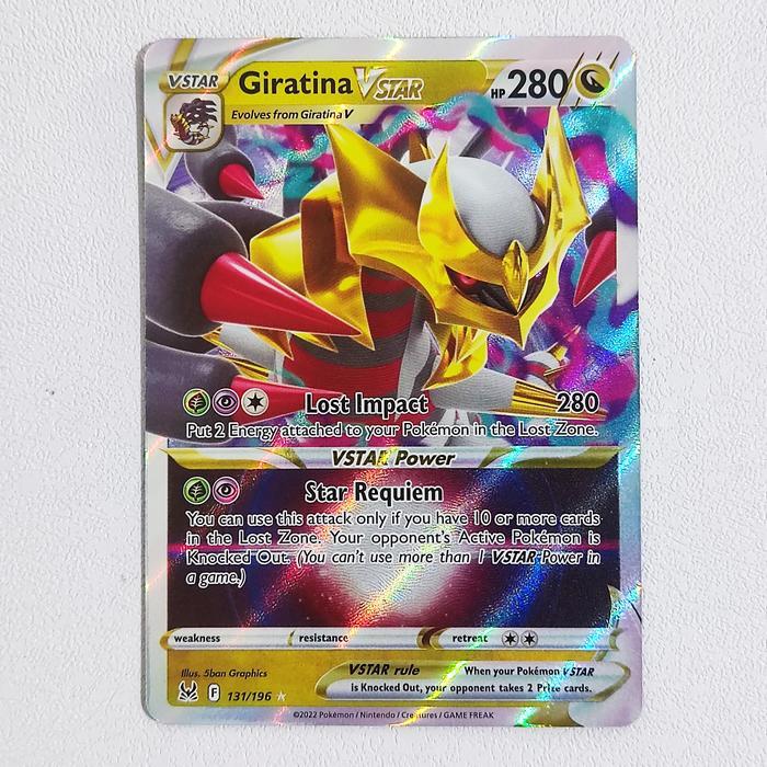 Giratina VSTAR 131/196 - Lost Origin Pokemon Card English TCG