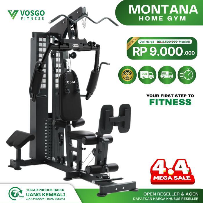 Alat Finess Home Gym 1 Sisi Vosgo Montana Pasti Promo