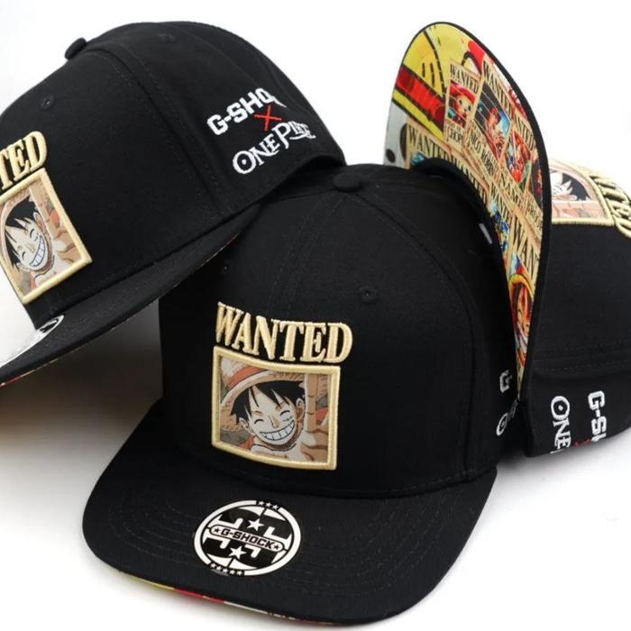 topi snapback One Piece G-Shock / One Piece cap original import / hat