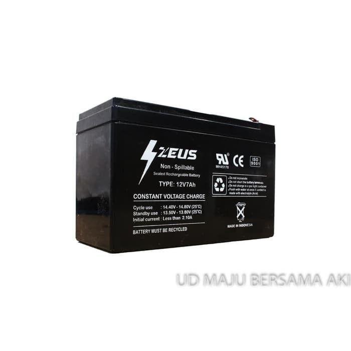 AKI /BATTERY ALAT SEMPROT /SPRAYER HAMA ELEKTRIK ZEUS VRLA 12V 7,2 AH