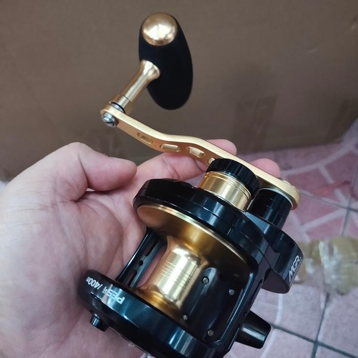 reel maguro deep x ns 600 np ratio kecil overhead
