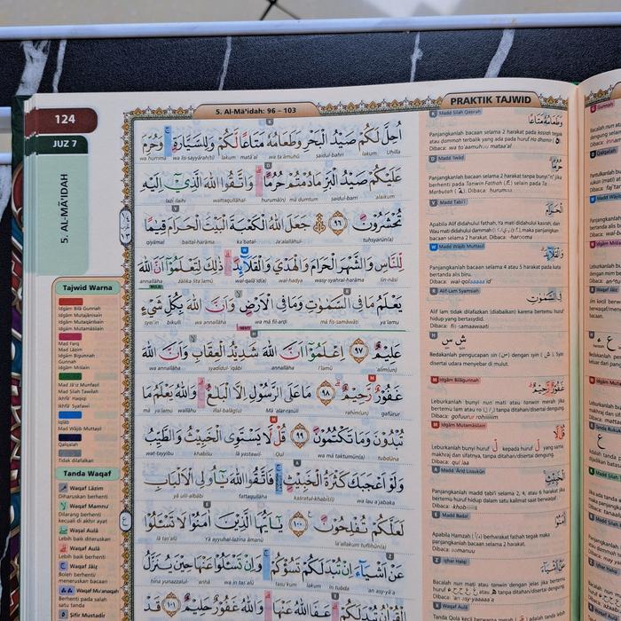 Alquran Arab Latin Tartil Cordoba Uk Besar A4 Al-Quran Tajwid Mudah #Gratisongkir