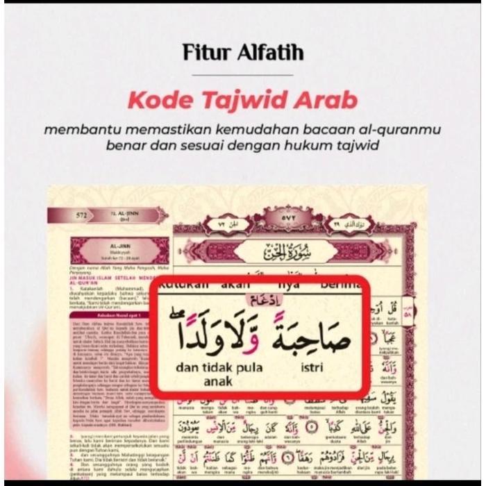 Al Quran Al Fatih [A4] Besar - Quran Terjemah Perkata Al Fatih #Gratisongkir