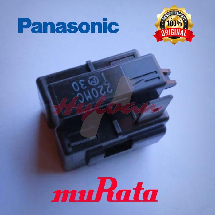 PTC RELAY KULKAS PANASONIC PIN 1 KANAN ORIGINAL RESTOCK