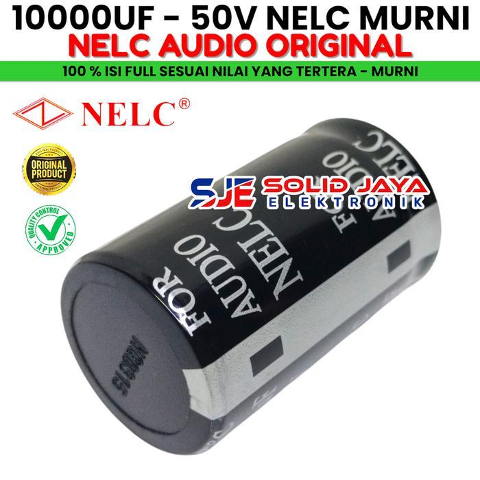 Capasitor Elko 10000 Uf 50 V Nelc Murni Asli Elco Nelc 10000Uf 50V Elko Capasitor Kapasitor 10000Uf