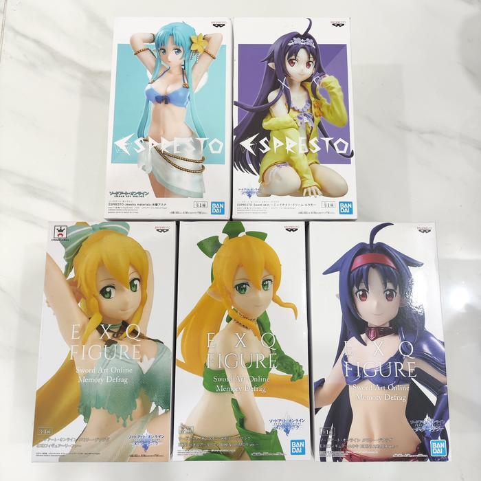 HOT SALE ESPRESTO EXQ ASUNA LEAFA YUUKI FIGURE SWORD ART ONLINE ORIGINAL SAO TERMURAH