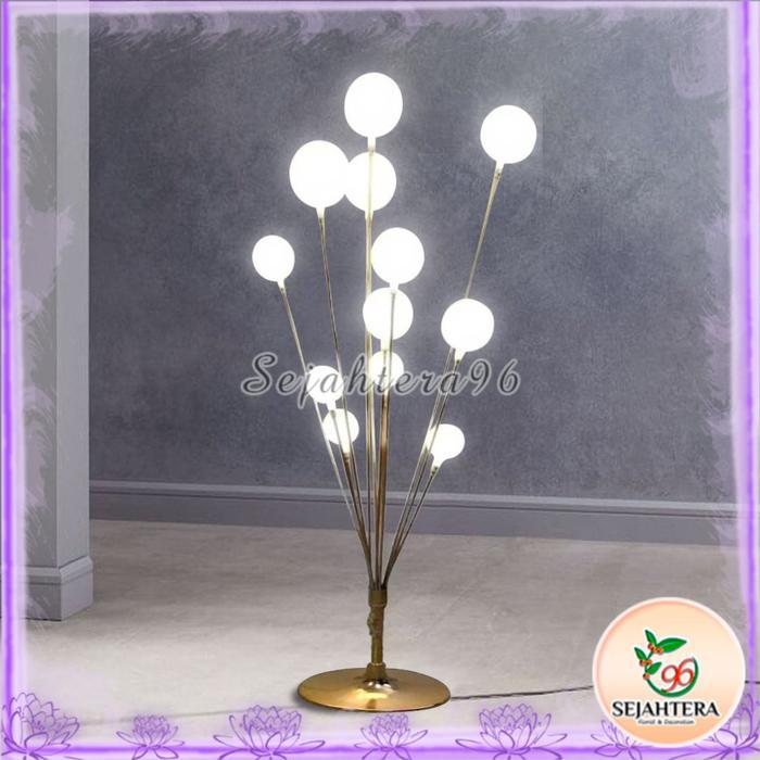 Lampu Hias Standing dekorasi wedding lampu led lampu bola tabung pohon Dekorasi Event Wedding Mewah