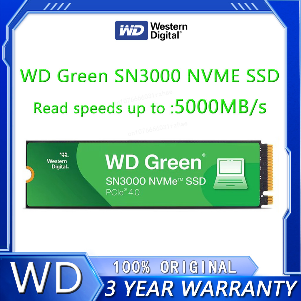 WD SN3000 SSD NVMe