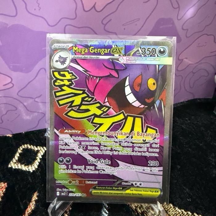 Mega Gengar EX MA Pokemon TCG Indonesia