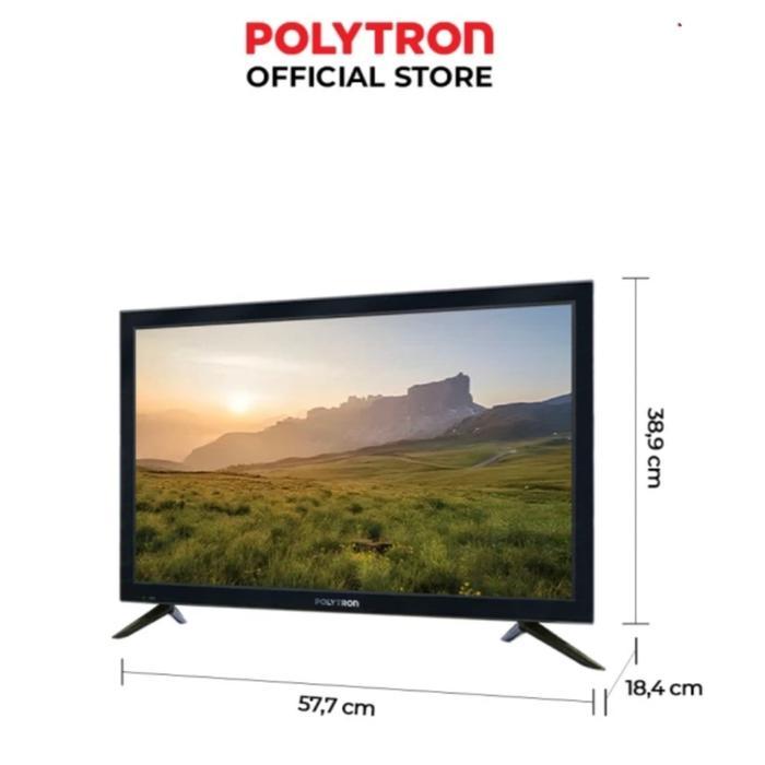 POLYTRON LED 24" PLD 24V1853 Digital TV DVB-T2 HD 24 inch USB Movie