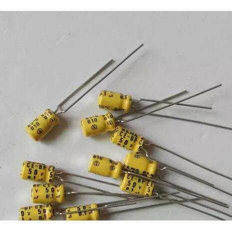 30pcs/lot Japanese original ELNA yellow robe RB2 50V 0.1UF CE-BP non-polar audio electrolytic