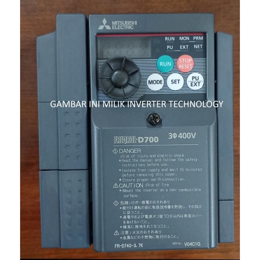 DISKON FR-D740-3.7 K FR D 740 3.7 KW D740 3,7 KW INVERTER MITSUBISHI ELECTRIC