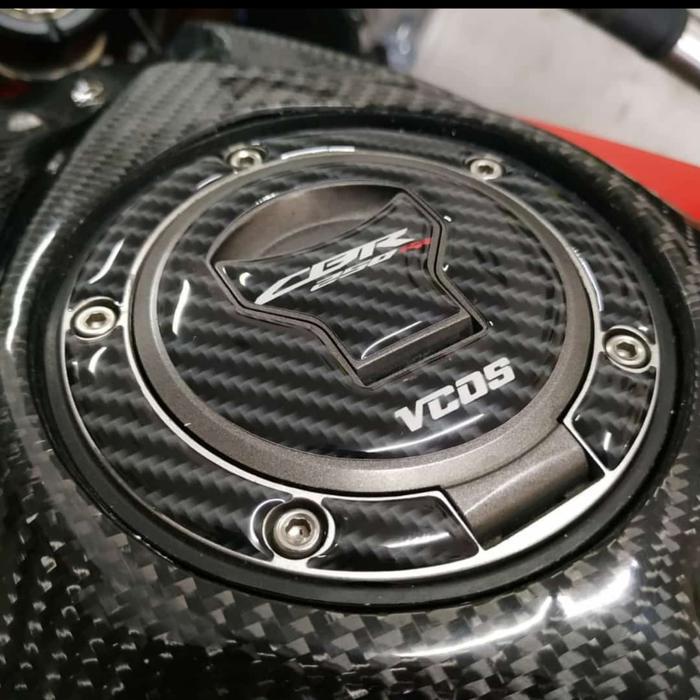 Tankpad Stiker Vcos Cbr 250Rr Carbon Tangki Dan Segitiga Stang Cbr250R