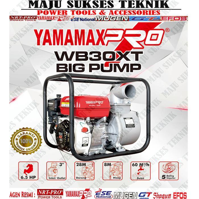 YAMAMAX PRO WB 30 XT Pompa Air Alkon Sawah Irigasi 3 Inch Water Pump