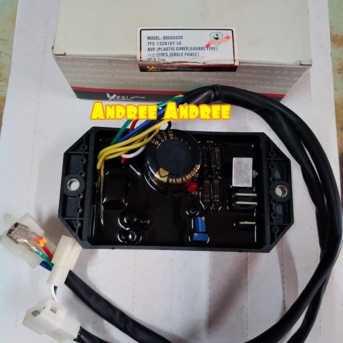 Avr Genset Solar 10 Kabel 186F L90 5000 6500 7000 Watt Silent Yamamoto