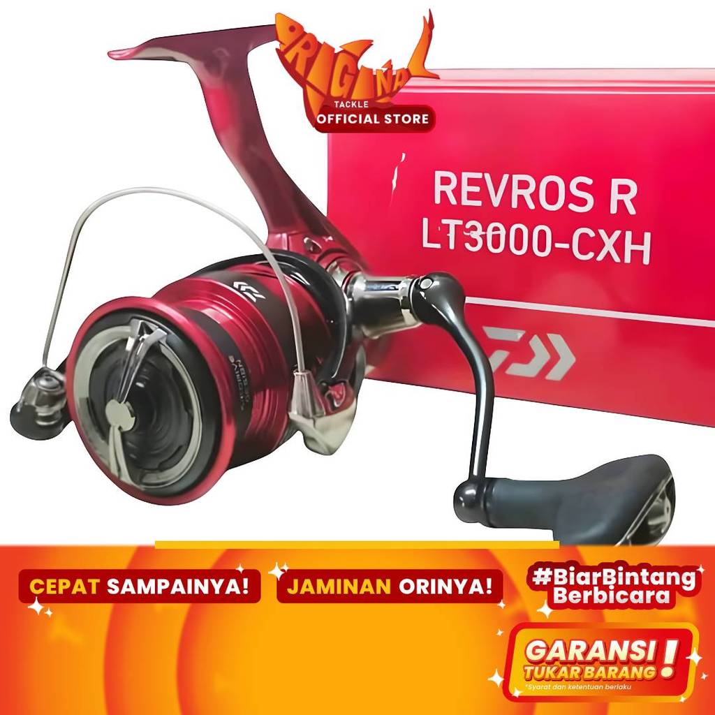 Reel Pancing Spinning Daiwa Revros R LT Power Handle 3000 1000 2000 4000 6000 5000