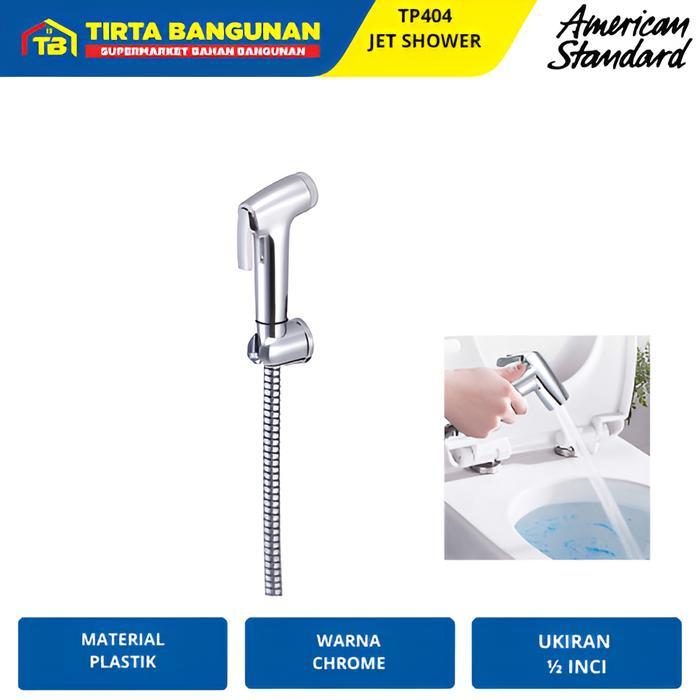 Paloma - American Standard Tp404 Jet Shower Selang Shower Bidet Shower Sepray Toilet Closet Duduk