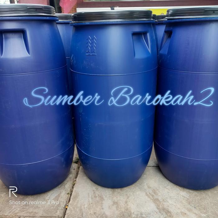 Tong Sampah,Tong Biru 80L,Gentong Air/Drum
