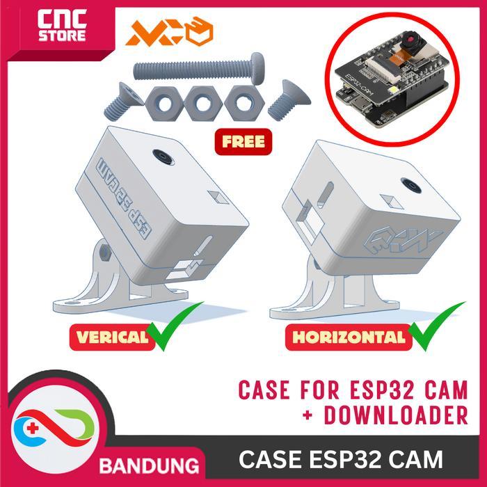 PROMO CASE ESP32 CAM + SHIELD PROGRAMER BOX HOUSING MOUNTING CASING ESP CAM