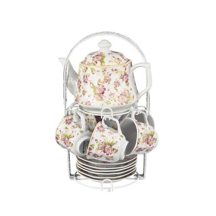 Paket Cangkir Gelas Mug Tea Cup Set Vicenza Ca-78 Ca78